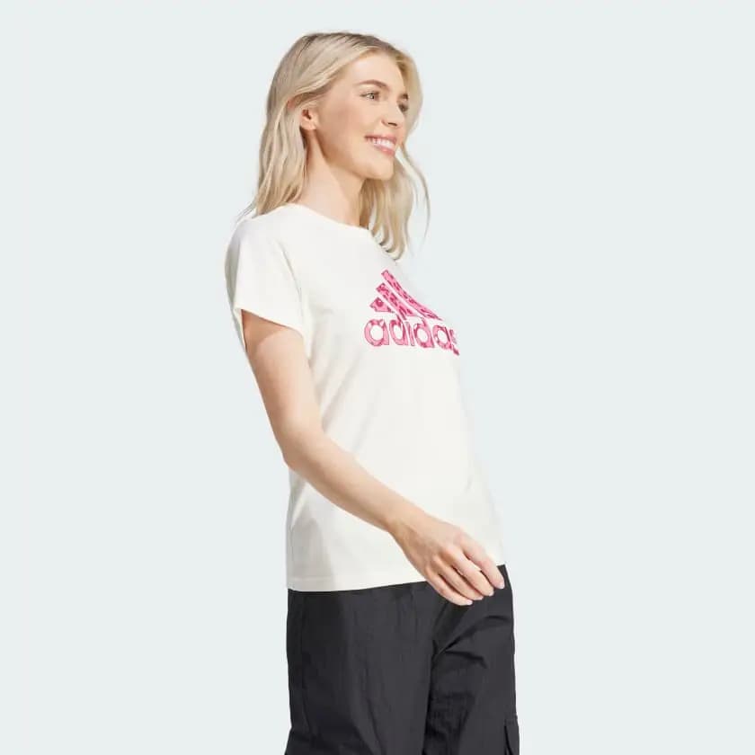 ADIDAS ANIMAL PRINT GRAPHIC TEE