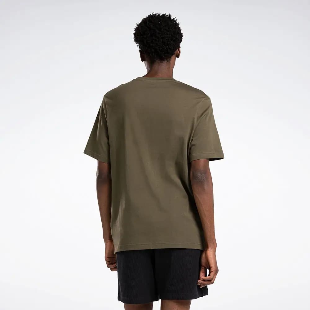 Reebok Linear Logo Tee - Green