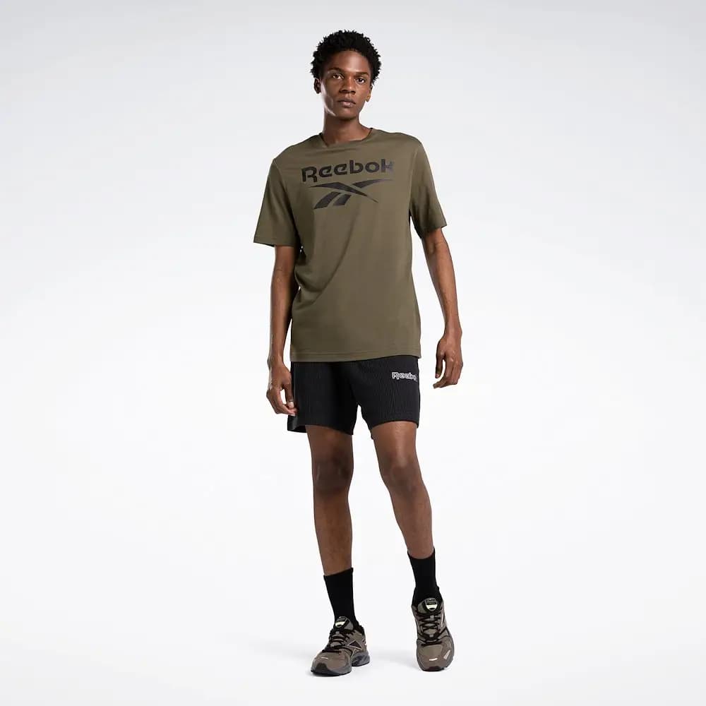 Reebok Linear Logo Tee - Green