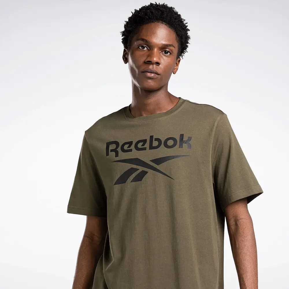 Reebok Linear Logo Tee - Green