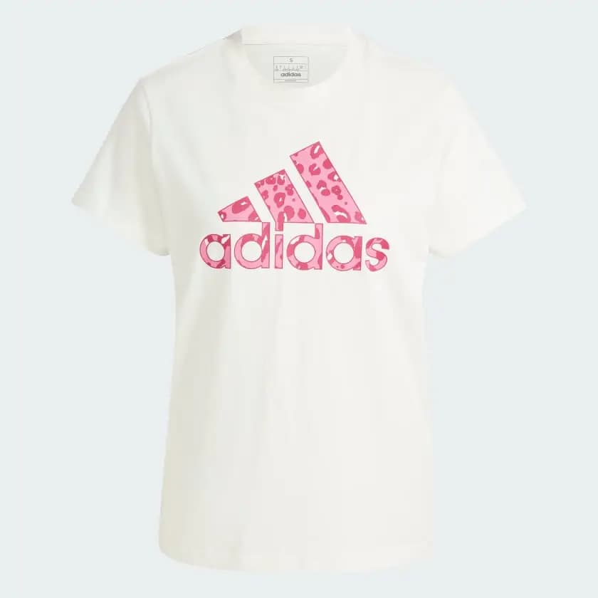 ADIDAS ANIMAL PRINT GRAPHIC TEE