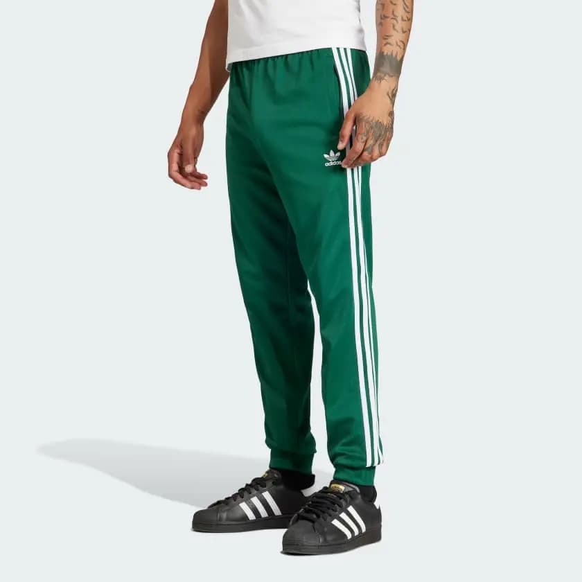 Adidas Adicolor Classics Primeblue SST Track Pants - Green